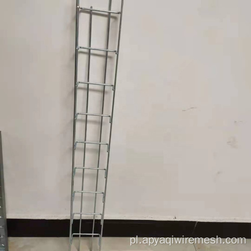 Tray kablowy z koszykiem z drutu